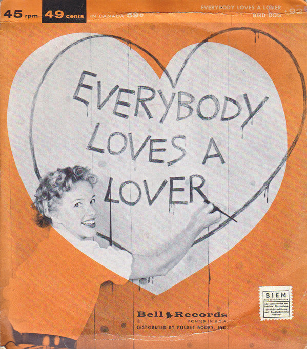 Dottie Marshall / Rick Corio And Joe Favale : Everybody Loves A Lover / Bird Dog (7")