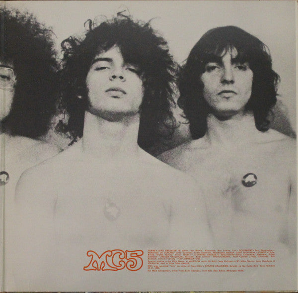 MC5 : Kick Out The Jams (LP, Album, RE, Cen)