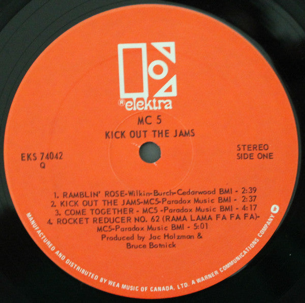 MC5 : Kick Out The Jams (LP, Album, RE, Cen)