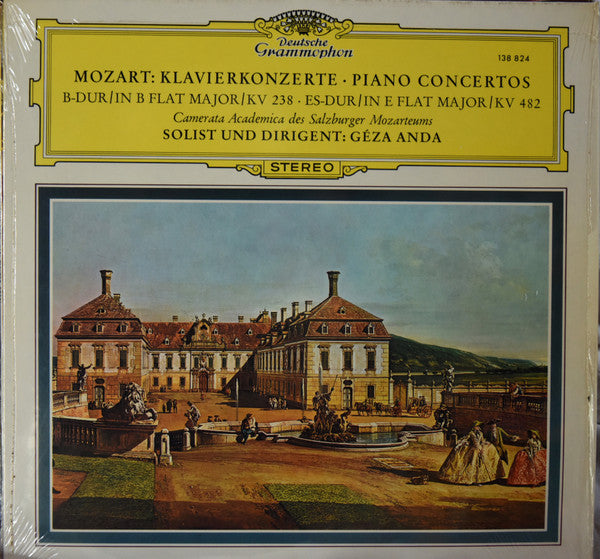 Wolfgang Amadeus Mozart – Camerata Academica Salzburg, Géza Anda : Klavierkonzerte  · Piano Concertos (B-dur / In B Flat Major / KV 238 · Es-dur / In E Flat Major / KV 482 (LP, Album)