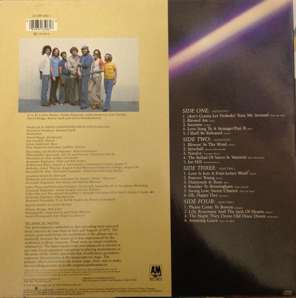 Joan Baez : From Every Stage (2xLP, Album, RE, Gat)