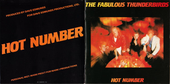 The Fabulous Thunderbirds : Hot Number (CD, Album)