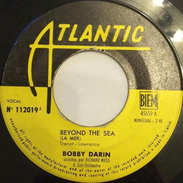 Bobby Darin : Beyond The Sea / That's The Way Love Is (7", Single)