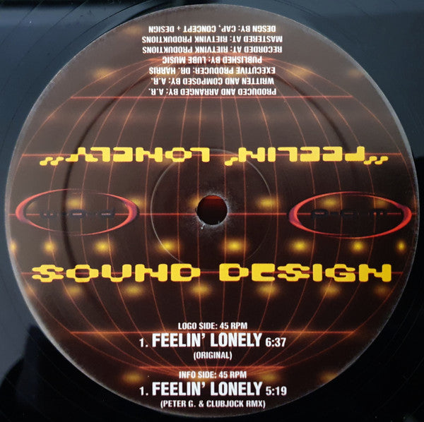 Sound Design (2) : Feelin' Lonely (12")