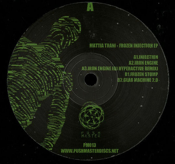 Mattia Trani : Frozen Injection EP (12", EP)