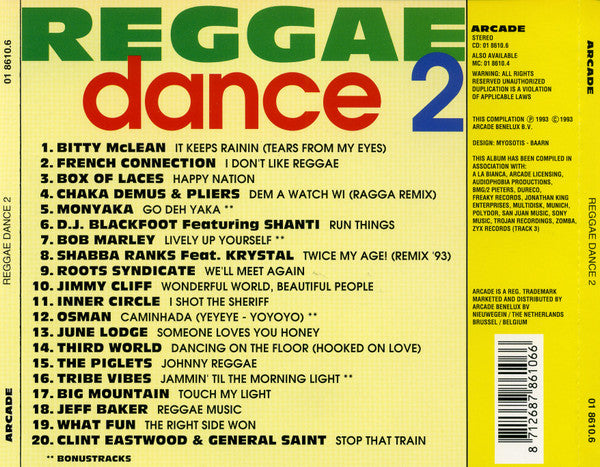 Various : Reggae Dance 2 (CD, Comp)