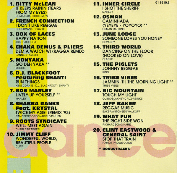 Various : Reggae Dance 2 (CD, Comp)
