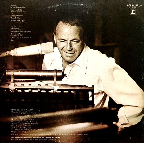 Frank Sinatra : Ol' Blue Eyes Is Back (LP, Album, Gat)