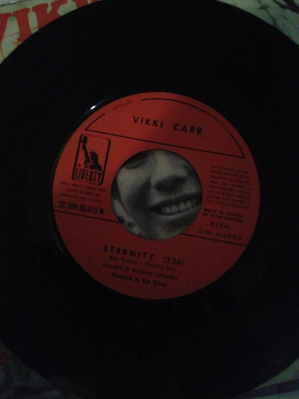 Vikki Carr : Eternity (7", Mono)