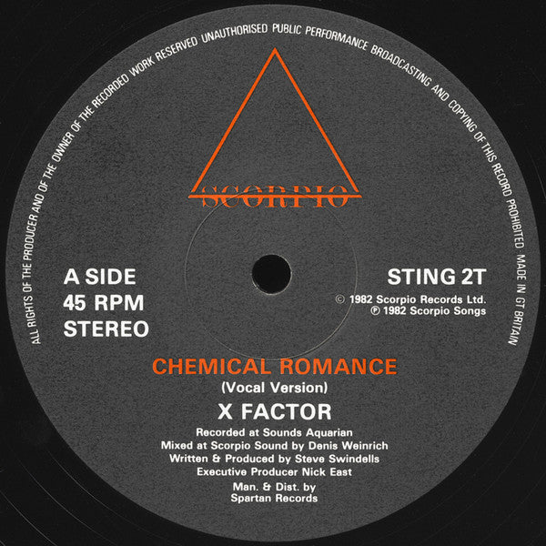 X Factor : Chemical Romance (12")