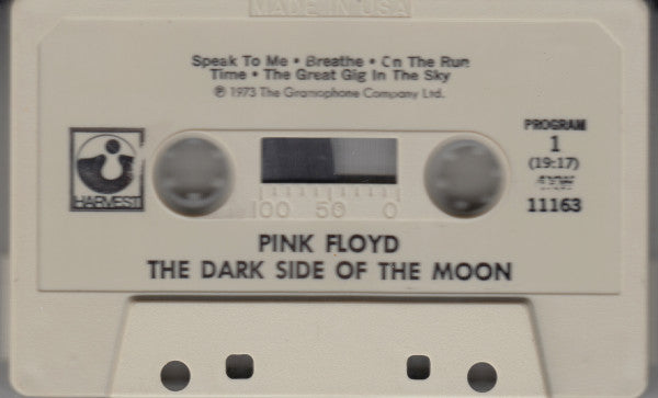 Pink Floyd : The Dark Side Of The Moon (Cass, Album)