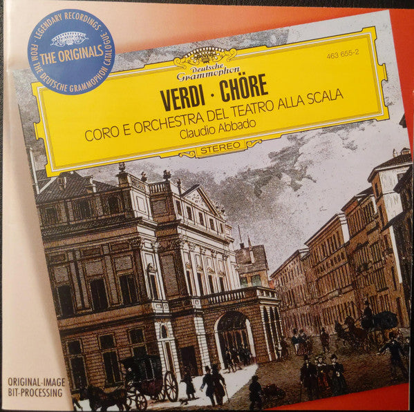 Giuseppe Verdi, Coro Del Teatro Alla Scala e Orchestra Del Teatro Alla Scala, Claudio Abbado : Verdi Chöre (CD, Comp, RE, RM)