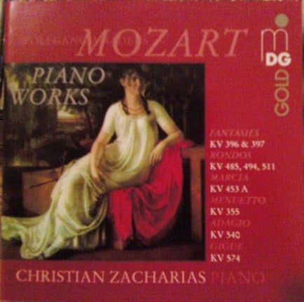 Wolfgang Amadeus Mozart - Christian Zacharias : Piano Works (CD)