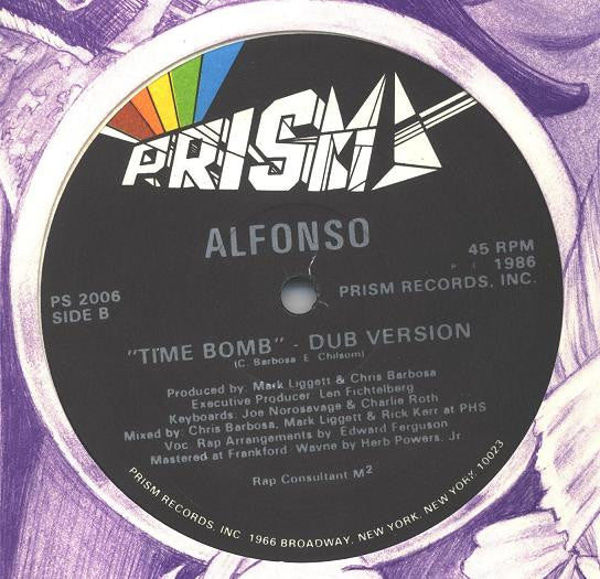Alfonso* : Time Bomb (12")