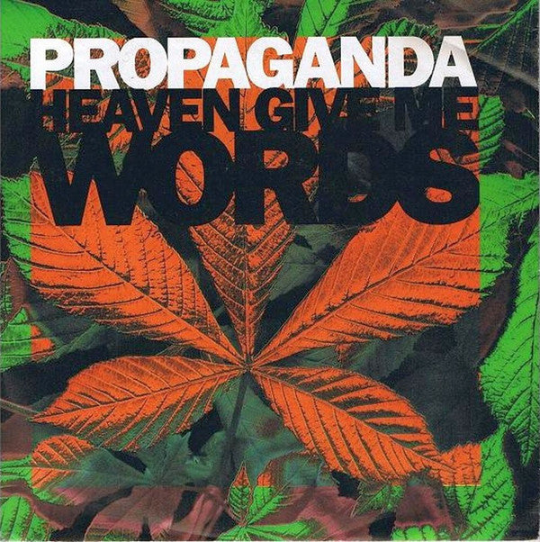 Propaganda : Heaven Give Me Words (7", Single)