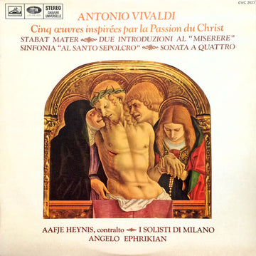 Antonio Vivaldi : Cinq oeuvres inspireés par la Passion du Christ (LP)