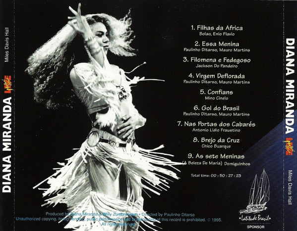 Diana Miranda : Montreux Jazz Festival Live - Miles Davis Hall (CD)