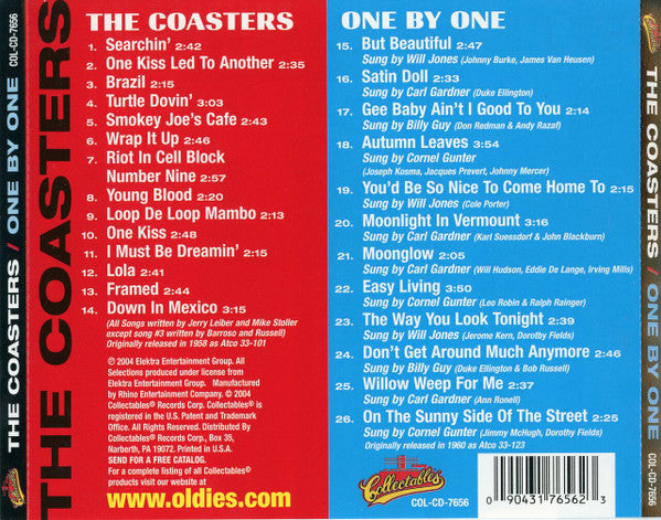 The Coasters : The Coasters / One By One (CD, Comp)
