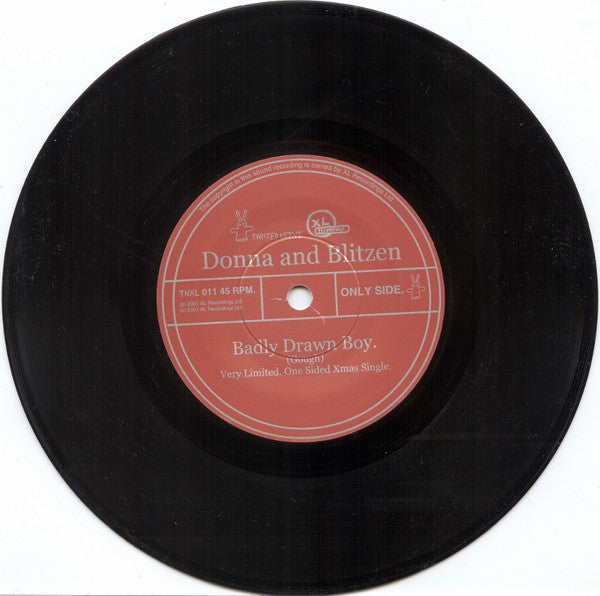 Badly Drawn Boy : Donna And Blitzen (7", S/Sided, Single, Ltd)