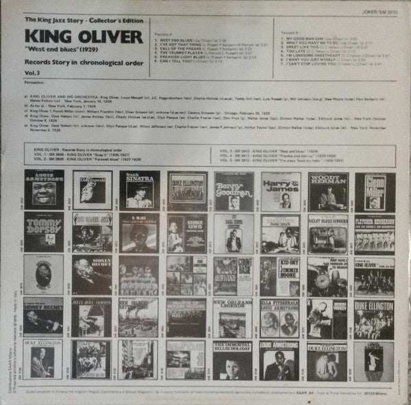 King Oliver : West End Blues (1929) (LP, Comp)
