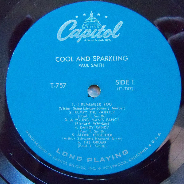 Paul Smith (5) : Cool And Sparkling (LP, Album)