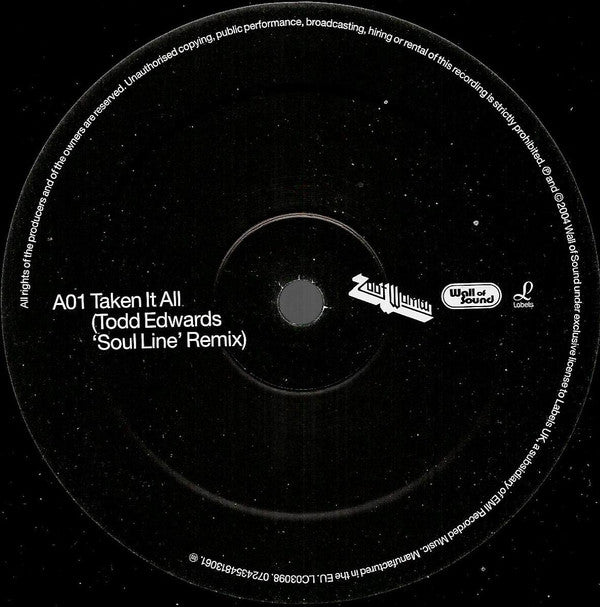 Zoot Woman : Taken It All (12")