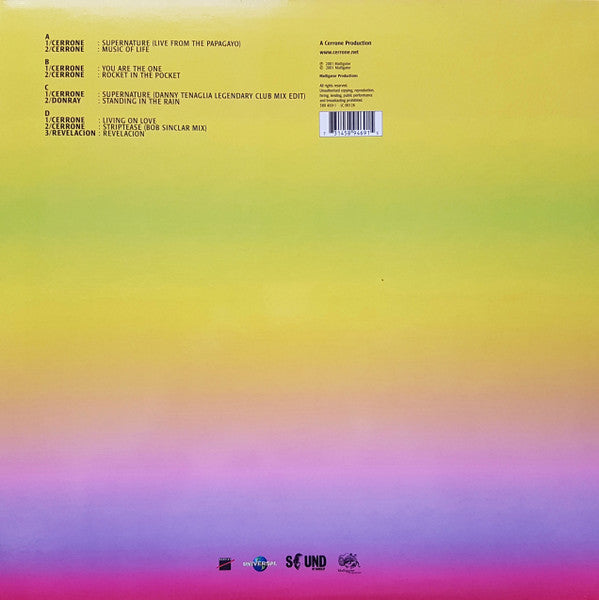 Cerrone By Bob Sinclar : Cerrone By Bob Sinclar (Sampler Vol. 2) (2xLP, Comp)