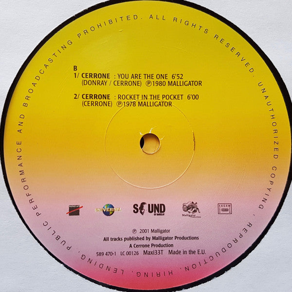 Cerrone By Bob Sinclar : Cerrone By Bob Sinclar (Sampler Vol. 2) (2xLP, Comp)