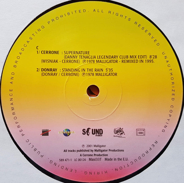 Cerrone By Bob Sinclar : Cerrone By Bob Sinclar (Sampler Vol. 2) (2xLP, Comp)