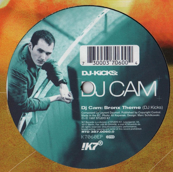 DJ Cam : Bronx Theme (DJ Kicks) (12", S/Sided, EP)