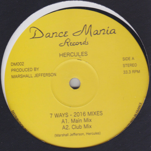 Hercules : 7 Ways - 2016 Mixes (12")