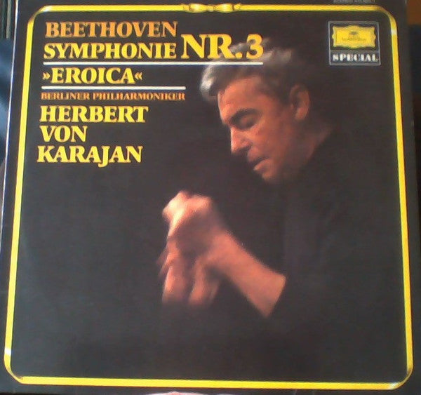 Ludwig van Beethoven - Berliner Philharmoniker, Herbert von Karajan : Symphonie Nr. 3 (LP, Album, RE)