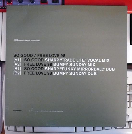 Juliet Roberts : So Good / Free Love 98 (12", Promo)