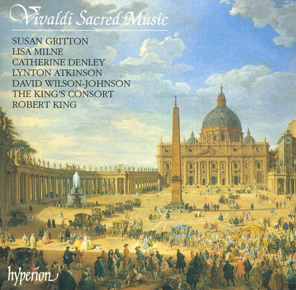 Antonio Vivaldi - Susan Gritton, Lisa Milne, Catherine Denley, Lynton Atkinson, David Wilson-Johnson, The King's Consort, Robert King (9) : Sacred Music-1 (CD, Album)