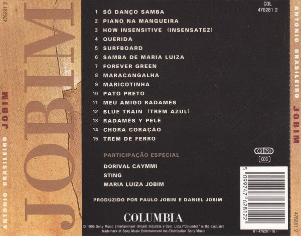 Antonio Carlos Jobim : Antonio Brasileiro (CD, Album)