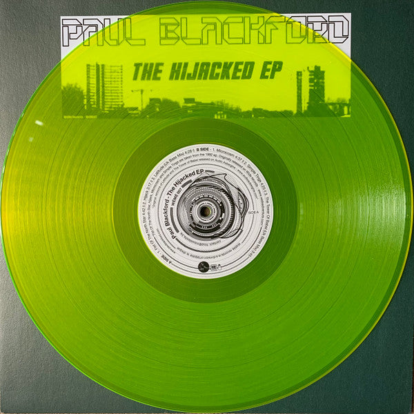 Paul Blackford : The Hijacked Ep (12", EP, Yel)