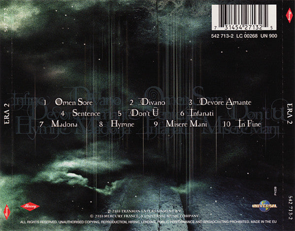 Era : Era 2 (CD, Album)