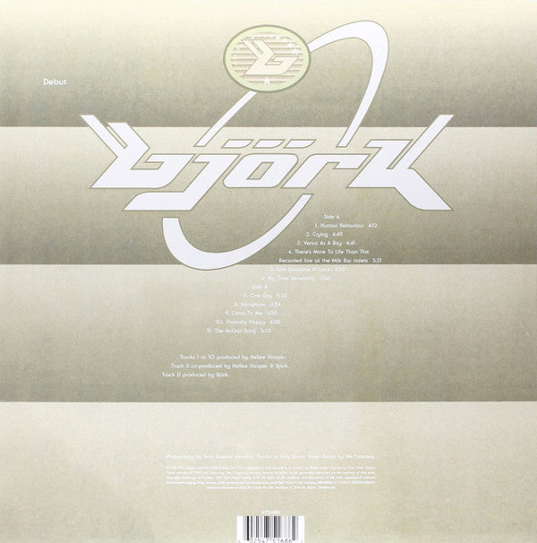 Björk : Debut (LP, Album, RE, 180)