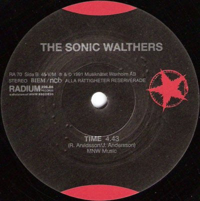 The Sonic Walthers : On The Wall / Time (7")