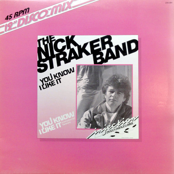 Nick Straker Band : You Know I Like It (12", Maxi, Pic)