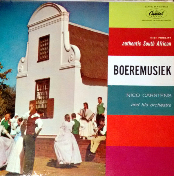 Nico Carstens And His Orchestra : Boeremusiek (LP, Album, Mono)