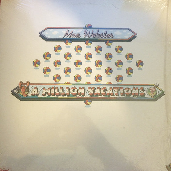 Max Webster : A Million Vacations (LP, Album, Win)