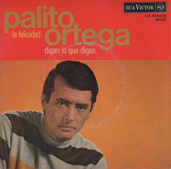 Palito Ortega : La Felicidad (7", Single, Mono)