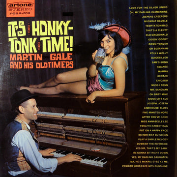 Martin Gale's "Old-Timers" : It's Honky Tonk Time! (LP)