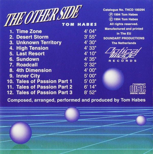 Tom Habes : The Other Side (CD, Album)