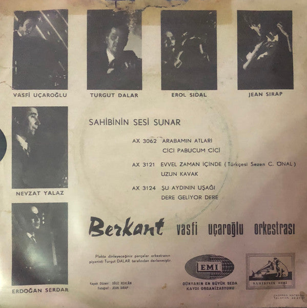 Berkant : Arabamın Atları / Cici Pabucum (7", Single, Mono)