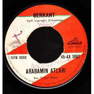 Berkant : Arabamın Atları / Cici Pabucum (7", Single, Mono)