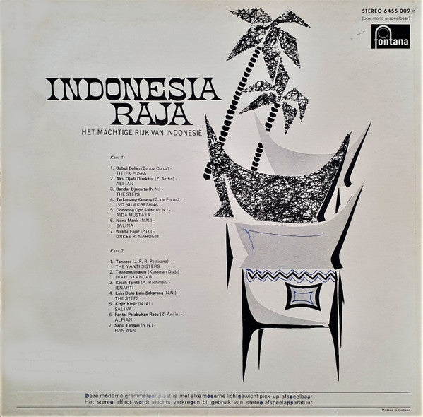 Various : Indonesia Raja (Het Machtige Rijk Van Indonesië) (LP, Comp)