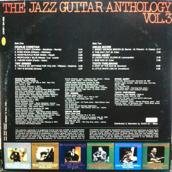Various : The Jazz Guitar Anthology Vol. 3 (LP, Comp)