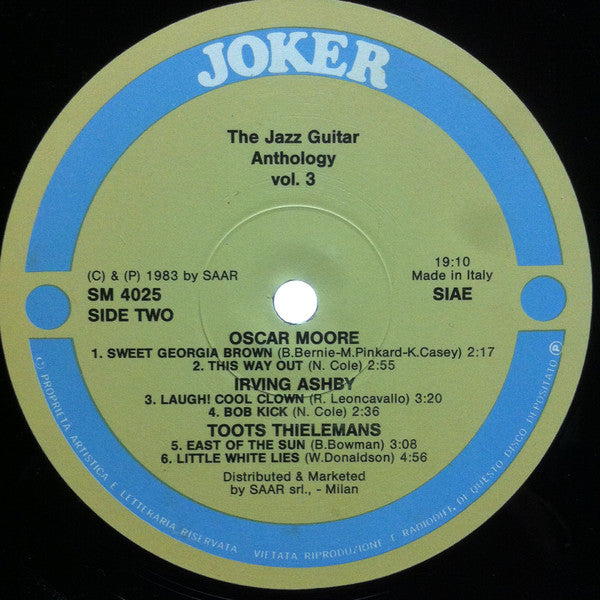 Various : The Jazz Guitar Anthology Vol. 3 (LP, Comp)
